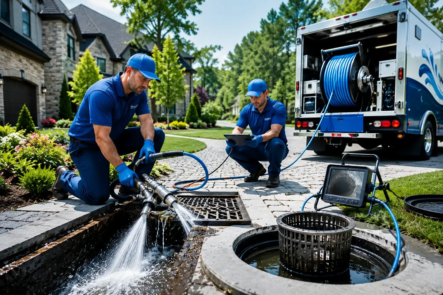Local outdoor drain cleaning professionals in Highspire, PA